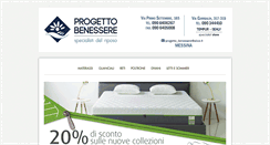 Desktop Screenshot of progettobenesseremessina.it